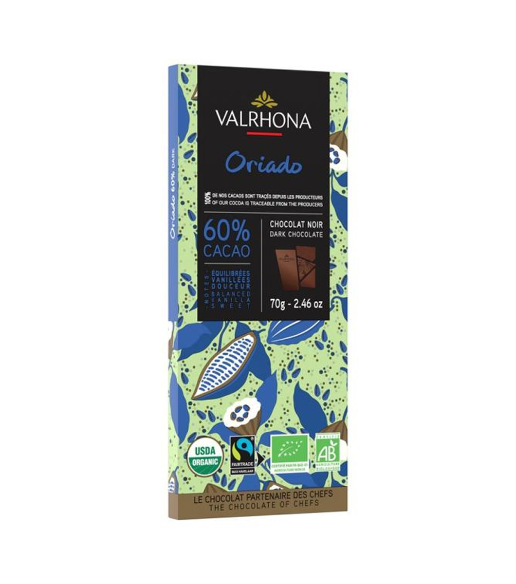 Tablette Chocolat Noir Oriado 60% XP 70 g Tablette Chocolat Noir Oriado 60% XP 70 g