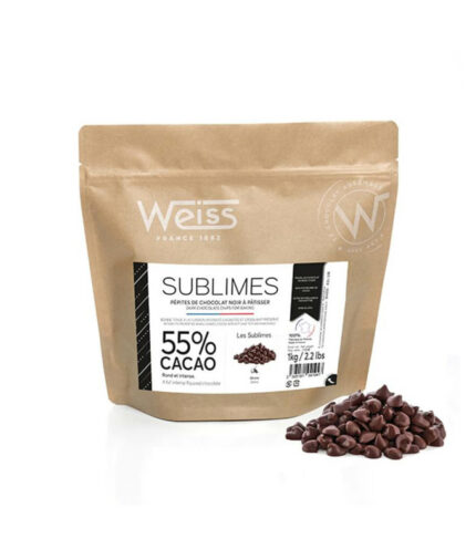 Sublime Chocolat noir 55% - Pépites - 1kg