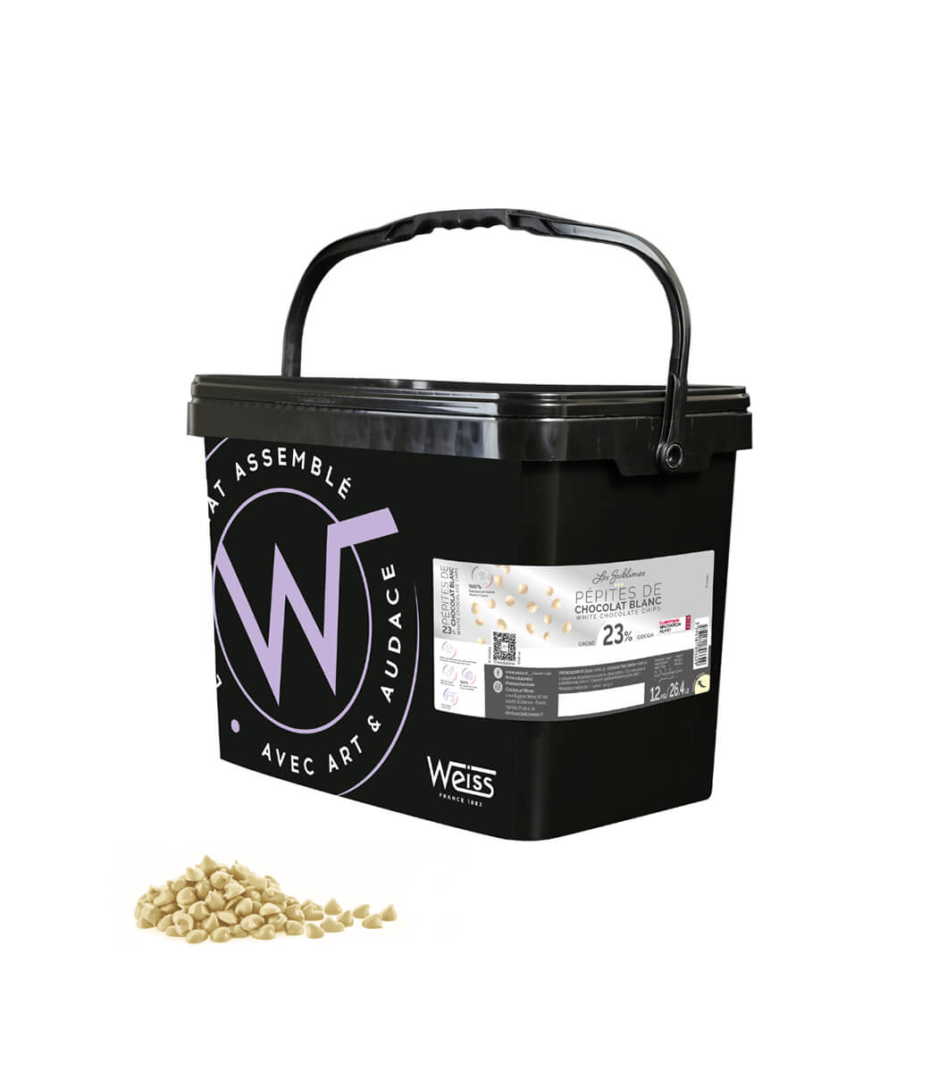 Sublimes Chocolat Blanc 23% - Pépites Sublimes Chocolat Blanc 23% - Pépites