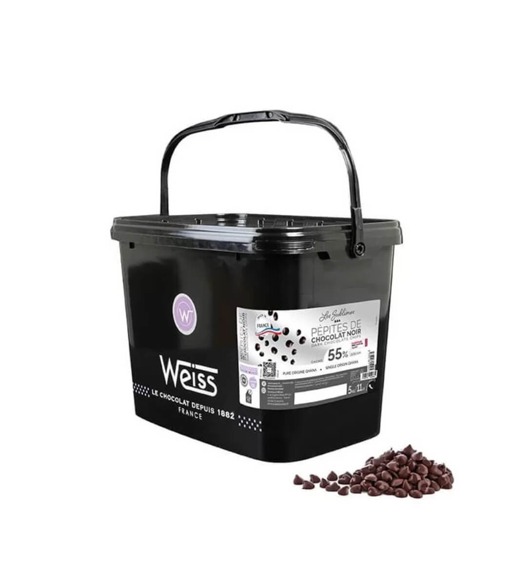 Sublimes Chocolat Noir 55% - Pépites Sublimes Chocolat Noir 55% - Pépites