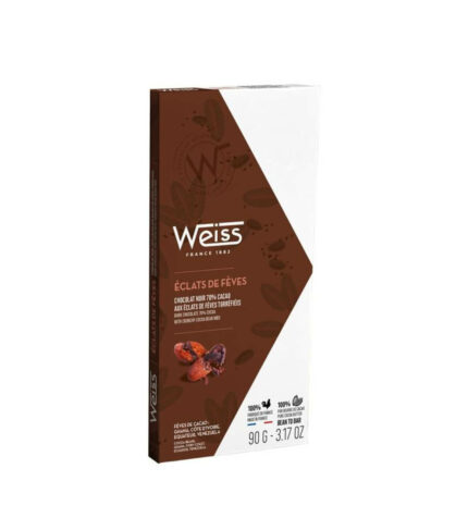 Tablette Chocolat Acarigua Eclat de Fève 70%