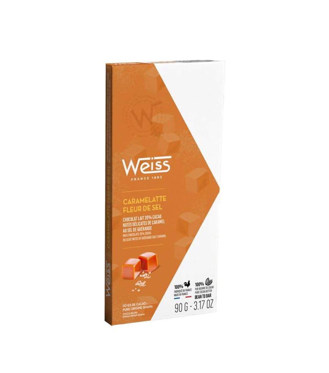 Tablette Chocolat Caramelatte Fleur de Sel 35% Tablette Chocolat Caramelatte Fleur de Sel 35%