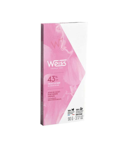 Tablette Chocolat Mahoe Lait 43%