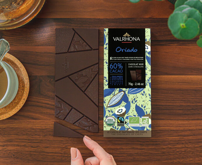 Tablette Chocolat Noir Oriado