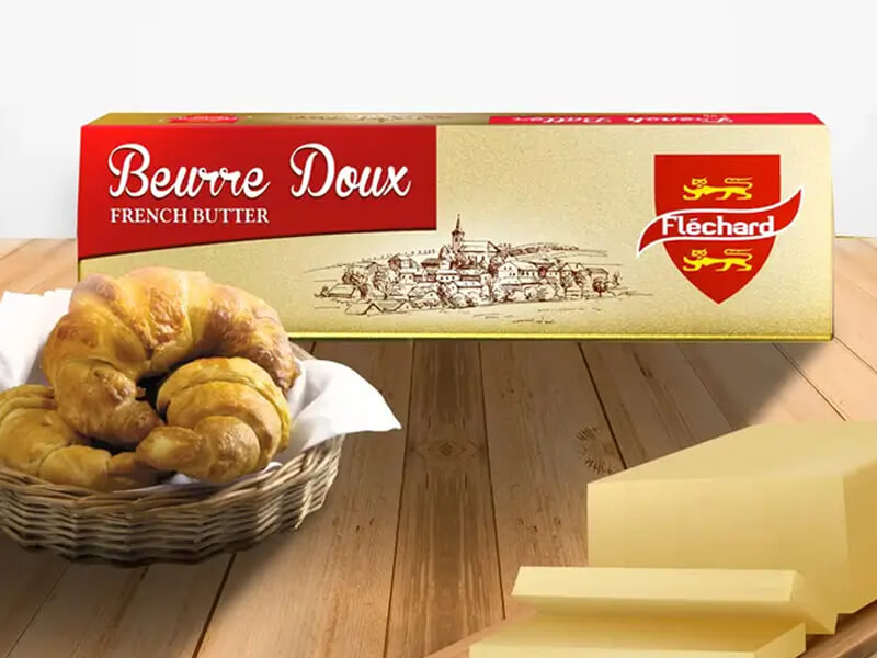 Beurre Pasteurisé Doux 10kg