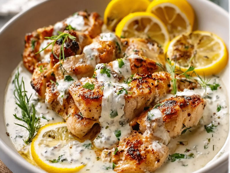 yoghurt garlic sauce