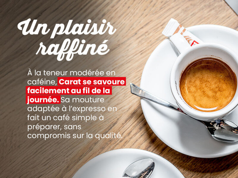 Café moulu Carat - Assemblage Panna Négoce - Maroc