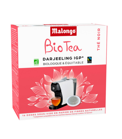 Thé Darjeeling IGP bio en dosette