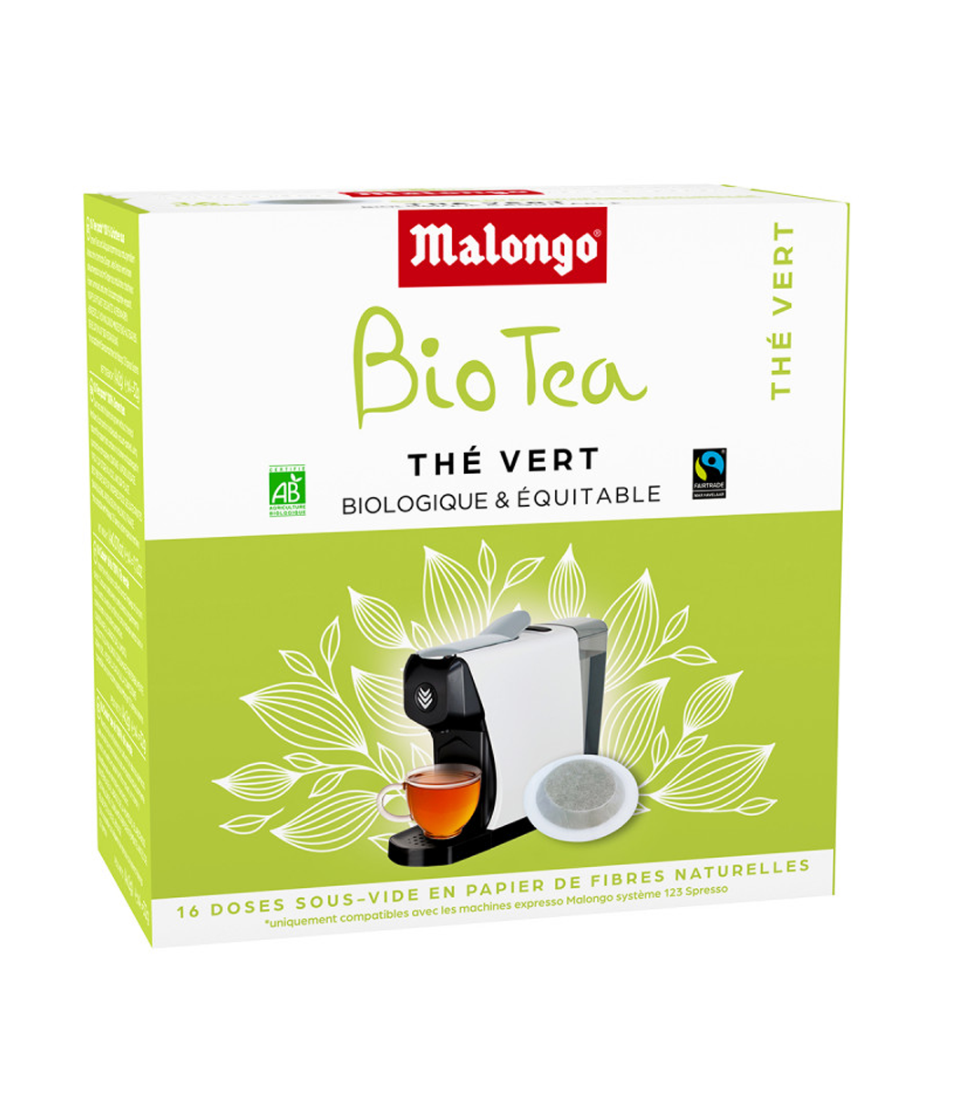 Thé Vert bio en dosette Thé Vert bio en dosette