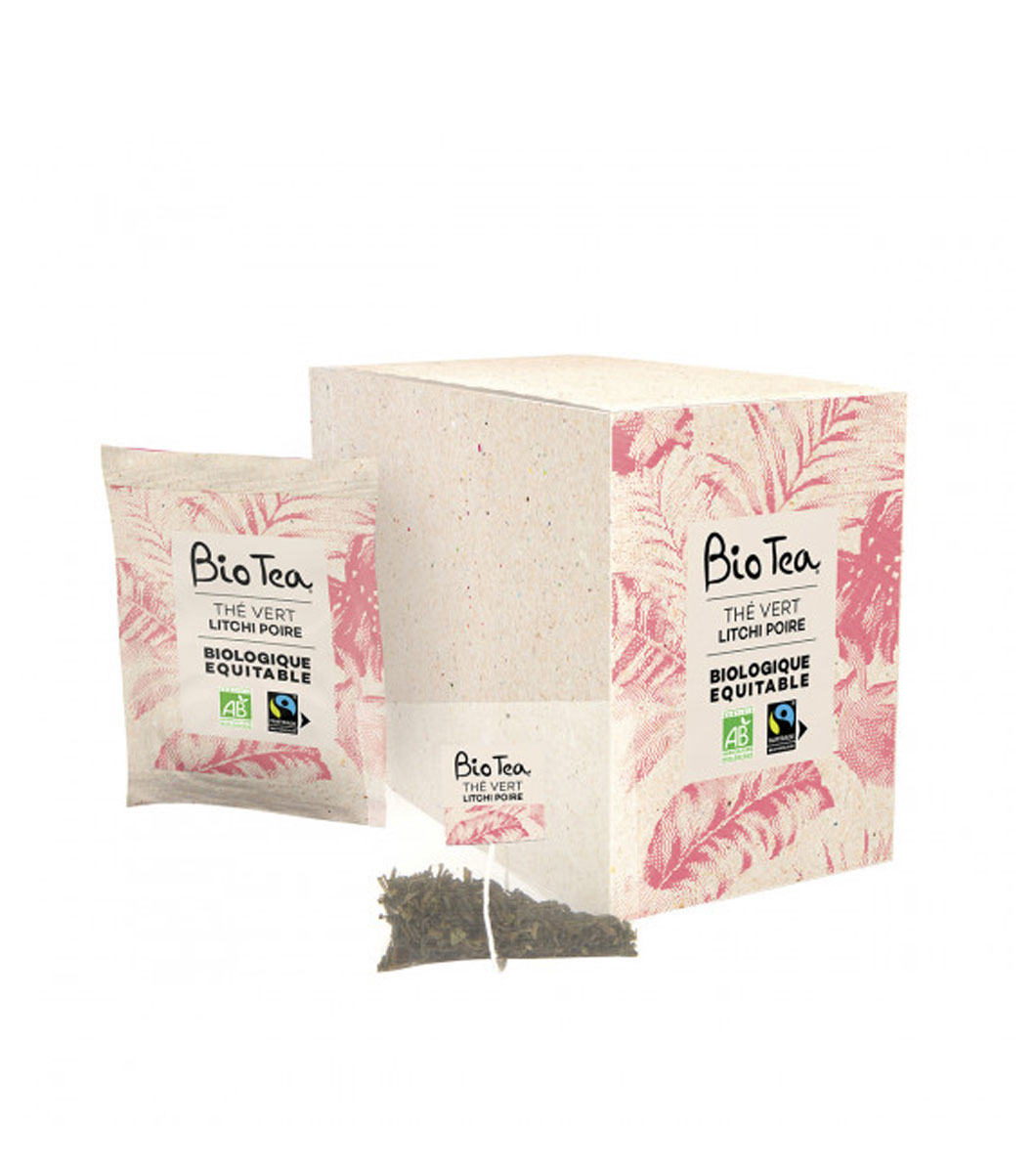 Thé-vert-Litchi-Poire-bio-en-sachet Thé-vert-Litchi-Poire-bio-en-sachet