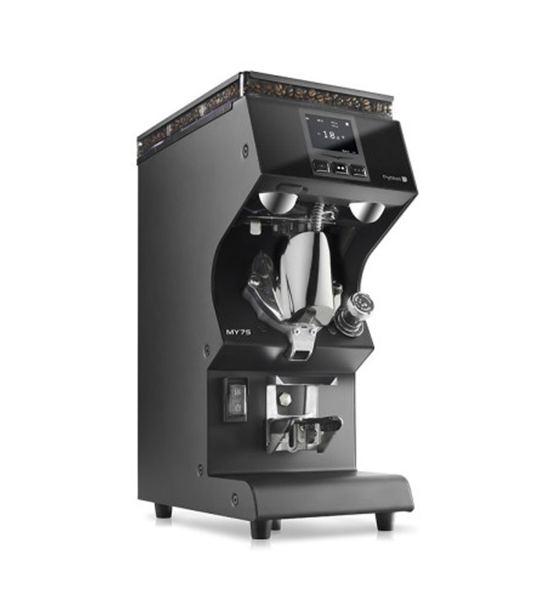 Moulin-à-Café-Mythos-MY75-Matt-Black-Black-Panna-Négoce Moulin-à-Café-Mythos-MY75-Matt-Black-Black-Panna-Négoce